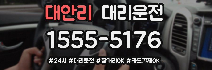 대안리 대리운전