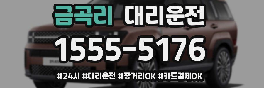 금곡리 대리운전