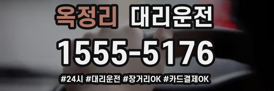 옥정리 대리운전