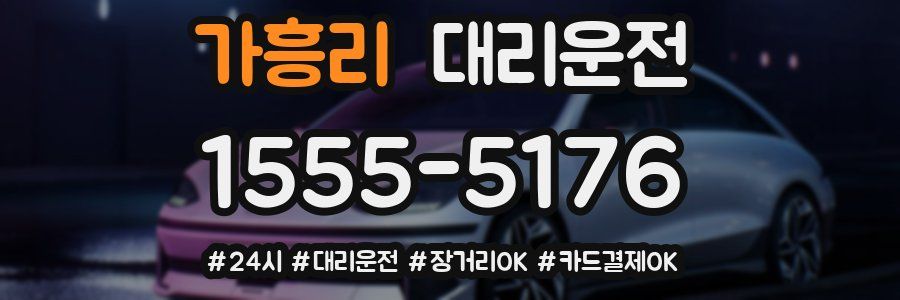 가흥리 대리운전