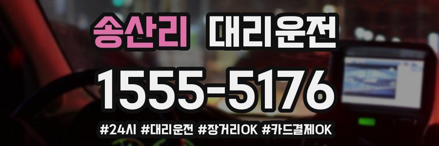 송산리 대리운전