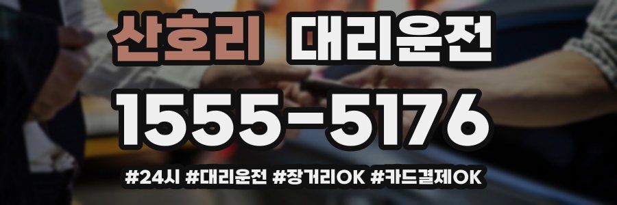 산호리 대리운전