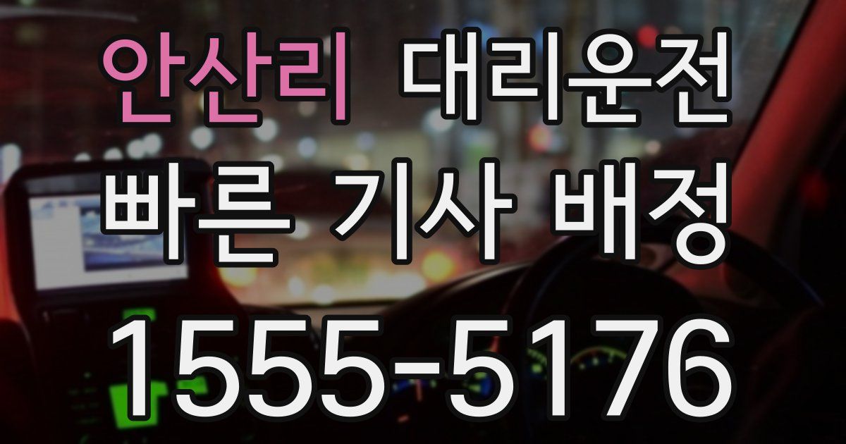 일일대리기사