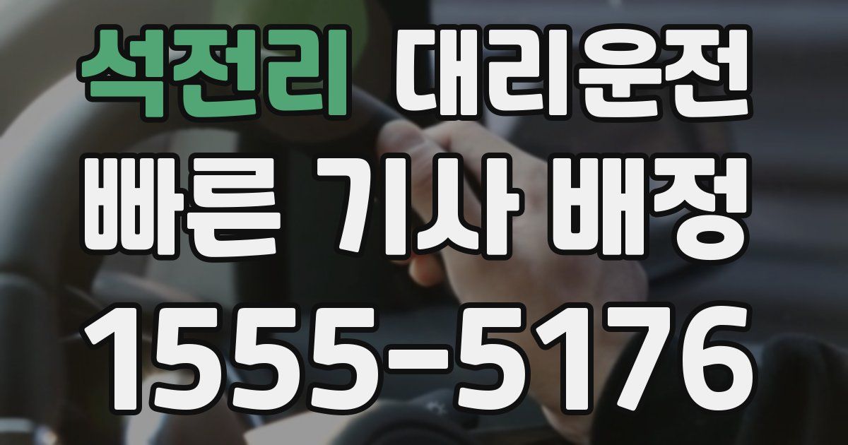 일일대리기사
