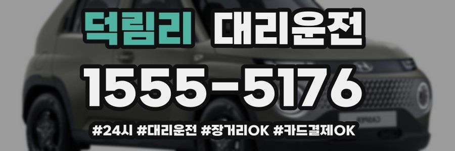 덕림리 대리운전