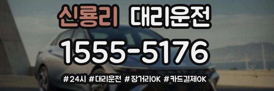 신룡리 대리운전