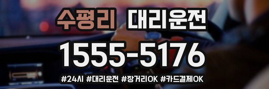 수평리 대리운전