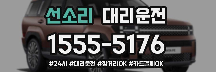 선소리 대리운전