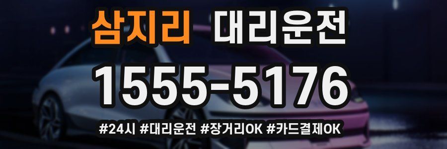 삼지리 대리운전