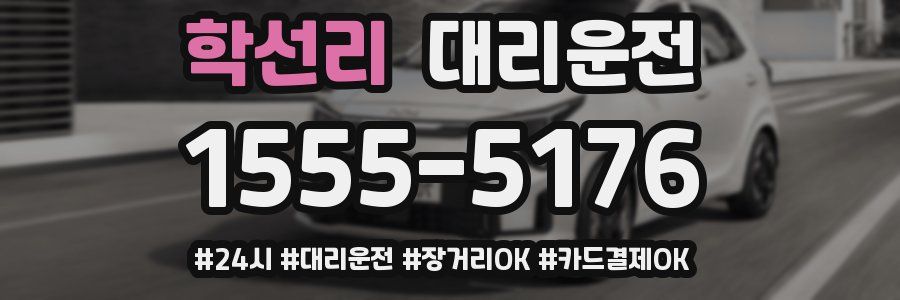 학선리 대리운전