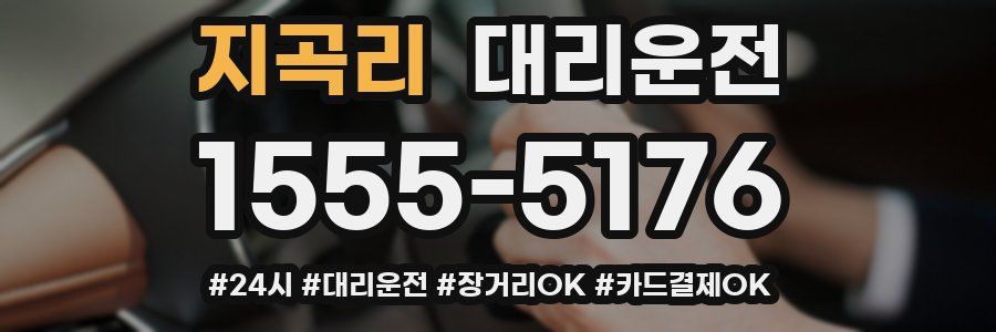 지곡리 대리운전