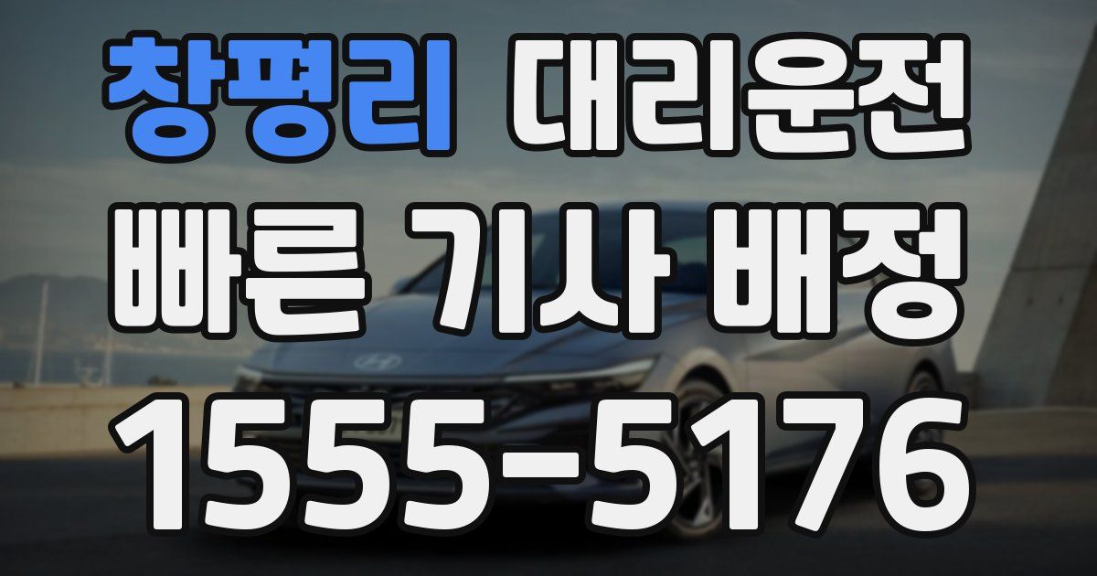 일일대리기사