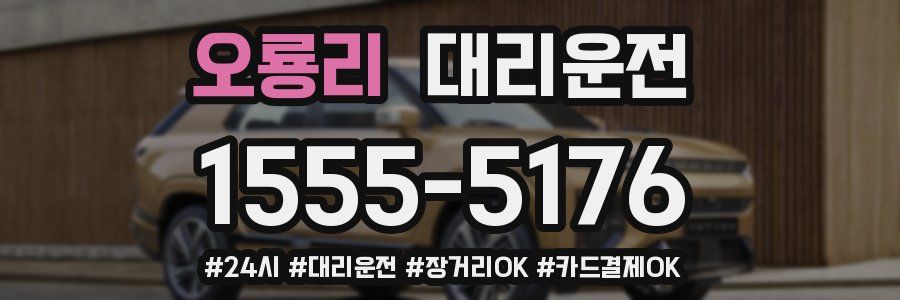 오룡리 대리운전