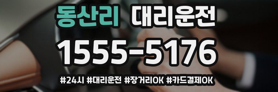 동산리 대리운전