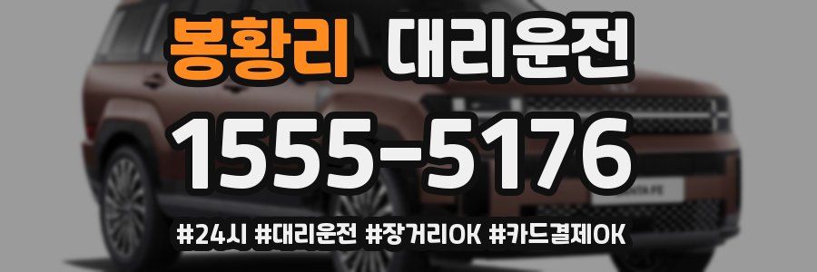 봉황리 대리운전