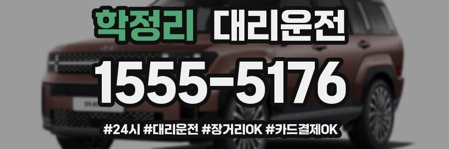 학정리 대리운전