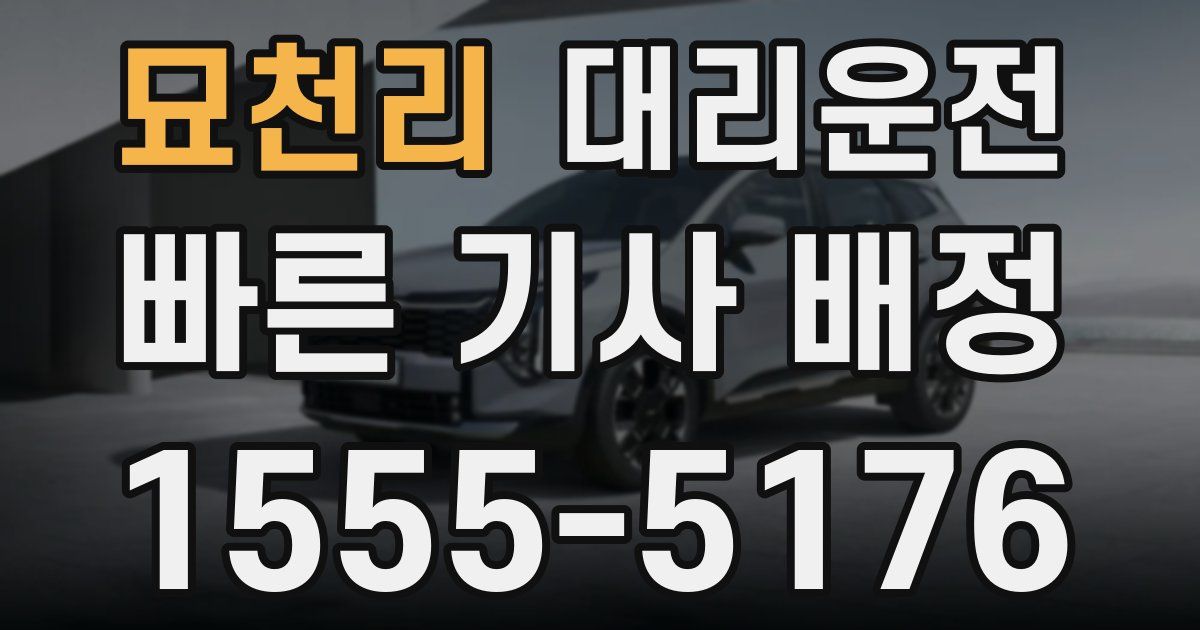 일일대리기사