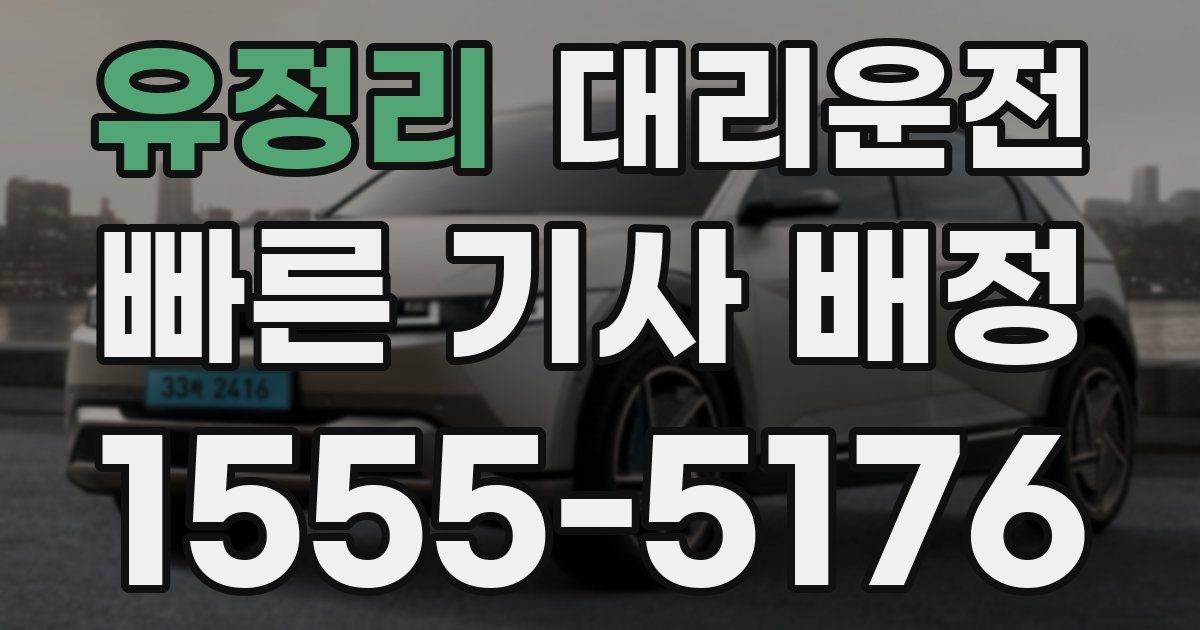 일일대리기사
