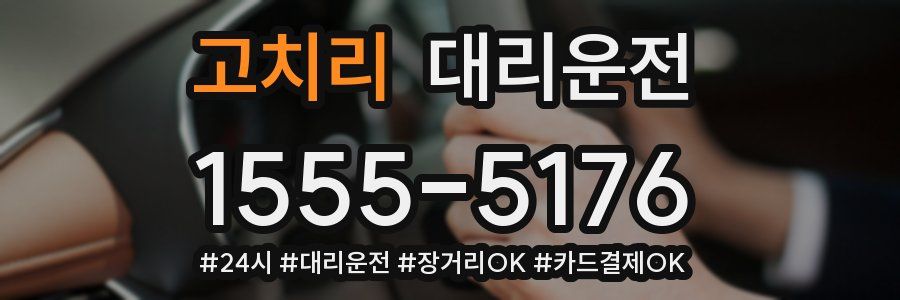 고치리 대리운전