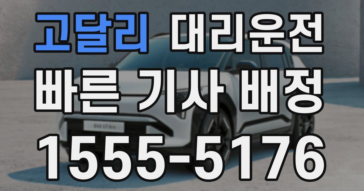 일일대리기사