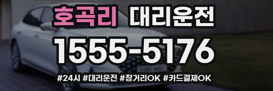 호곡리 대리운전