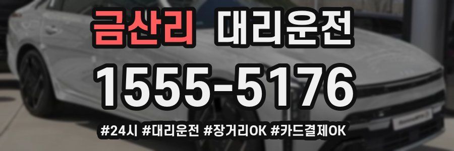 금산리 대리운전