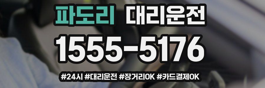 파도리 대리운전