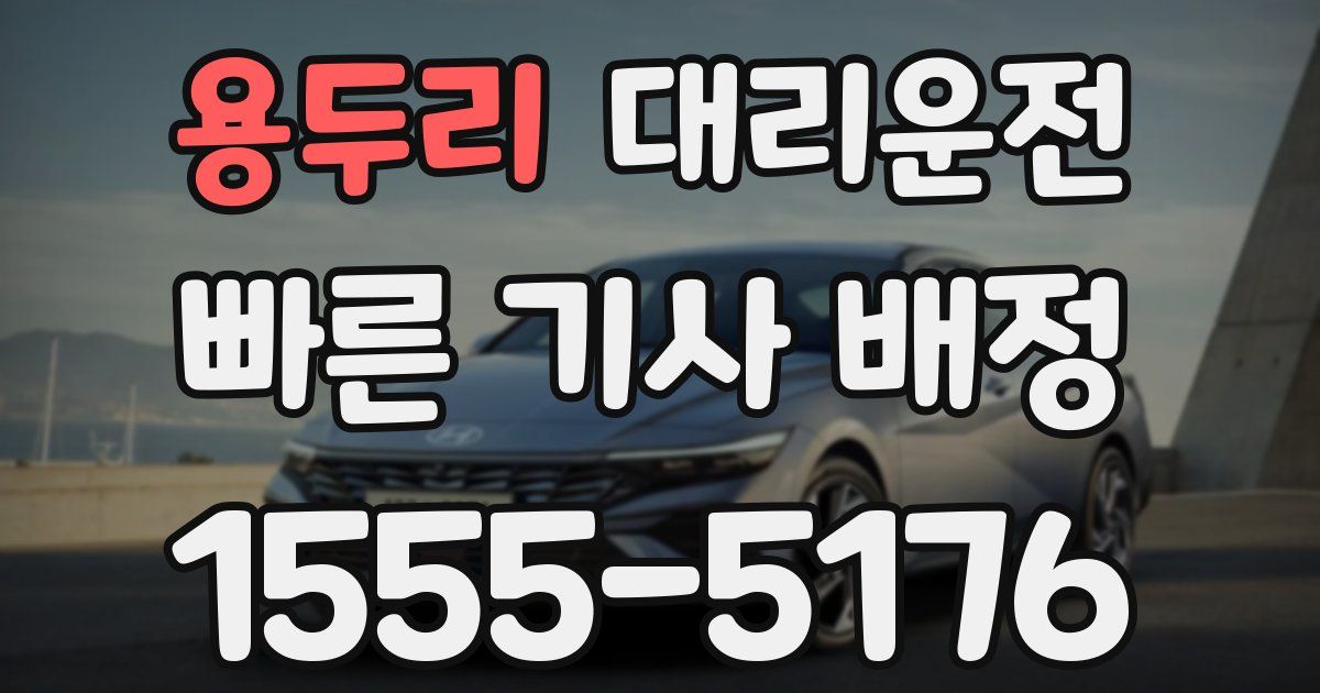 일일대리기사