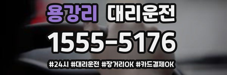 용강리 대리운전