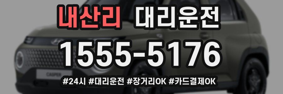 내산리 대리운전