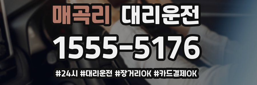 매곡리 대리운전