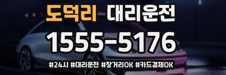도덕리 대리운전