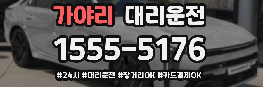 가야리 대리운전