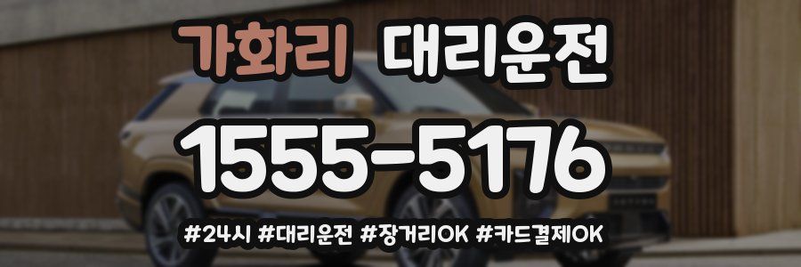 가화리 대리운전