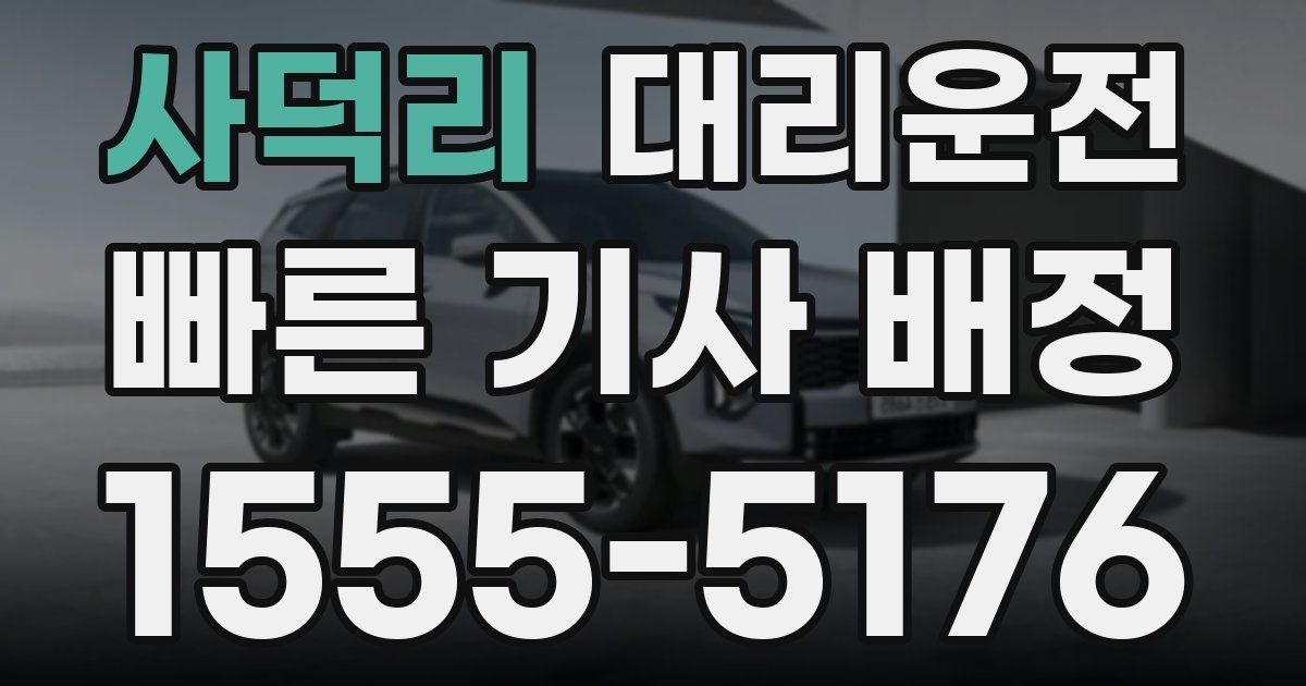 일일대리기사