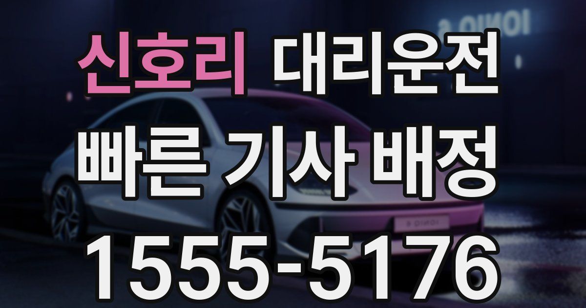 일일대리기사