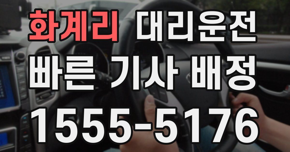 일일대리기사
