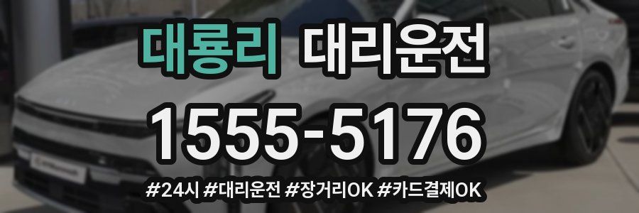 대룡리 대리운전