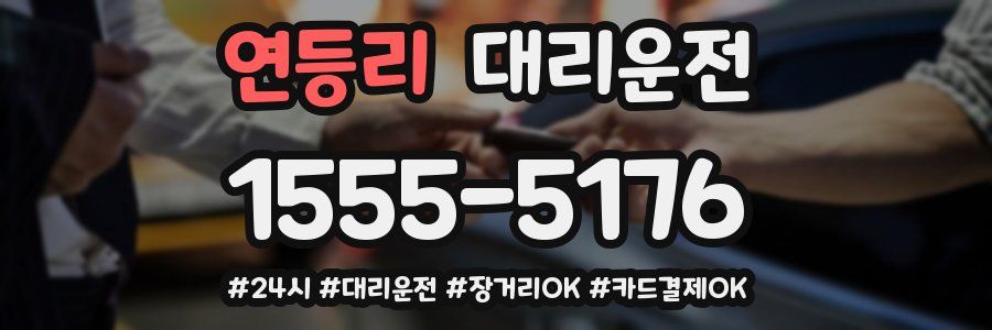 연등리 대리운전