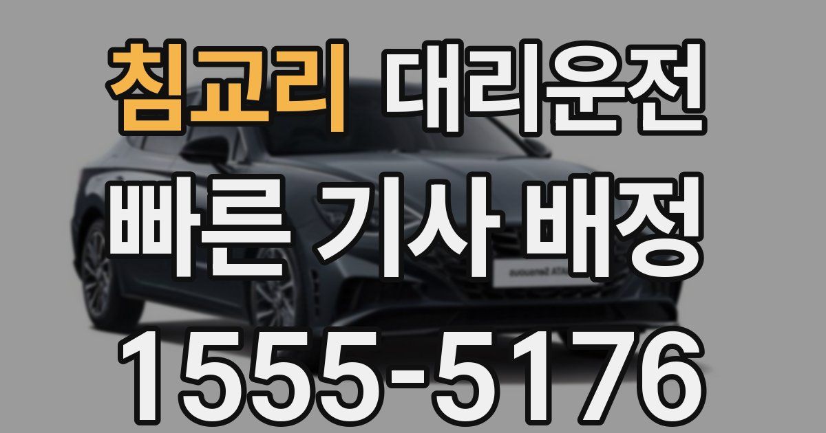일일대리기사
