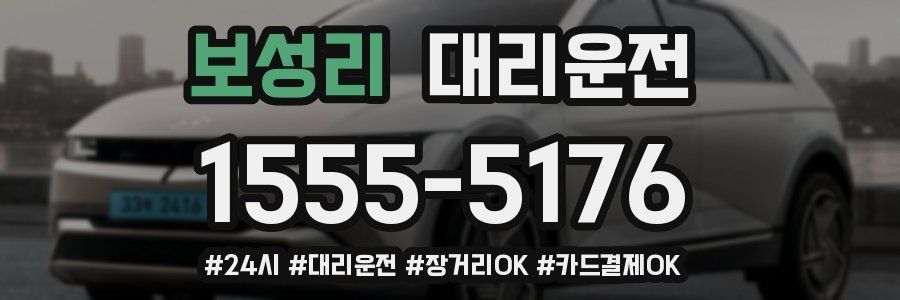 보성리 대리운전
