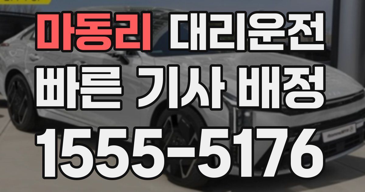 일일대리기사