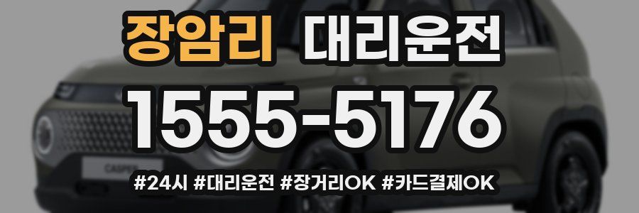 장암리 대리운전