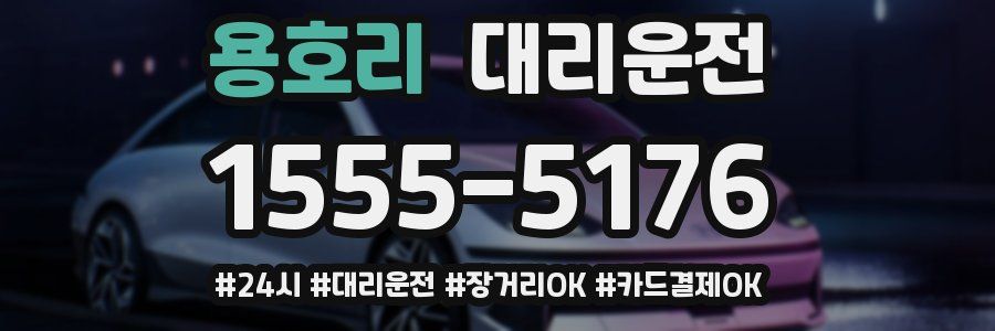 용호리 대리운전