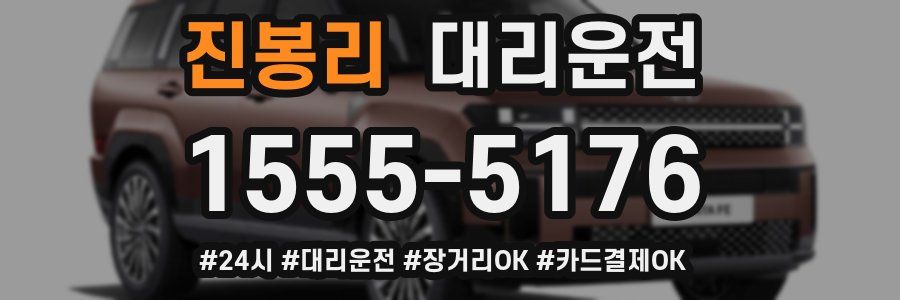 진봉리 대리운전