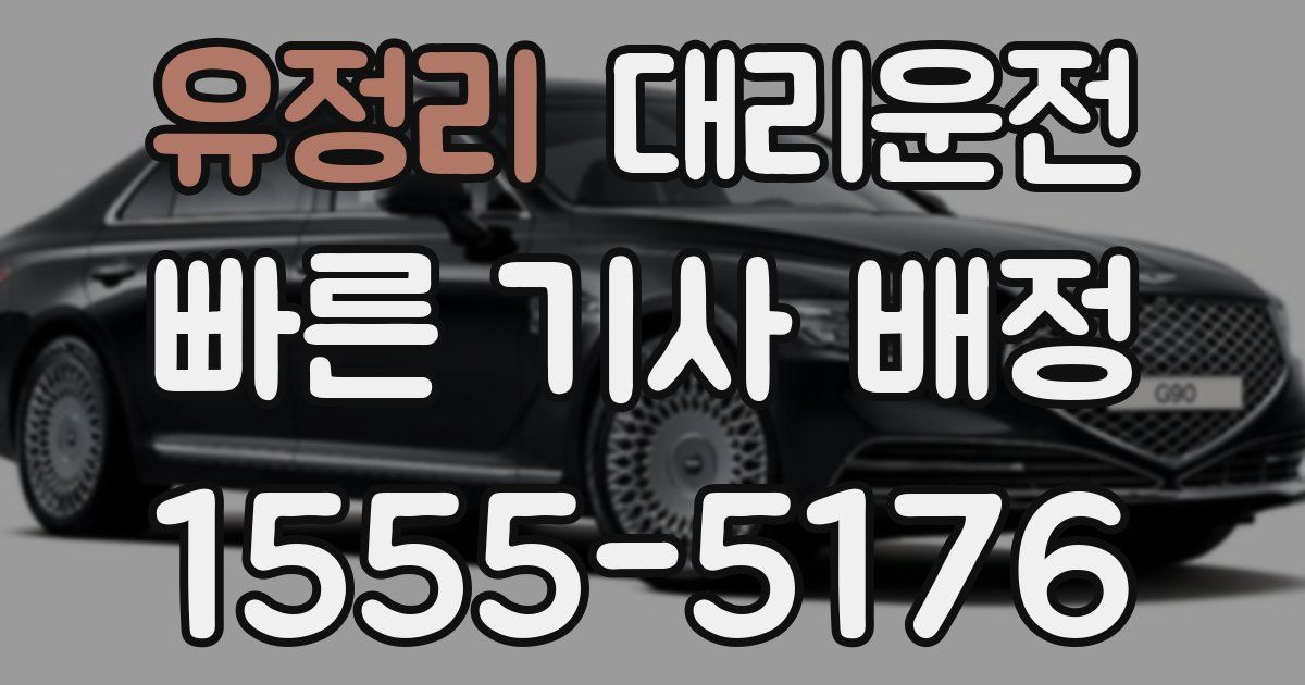 일일대리기사