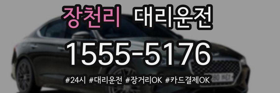 장천리 대리운전