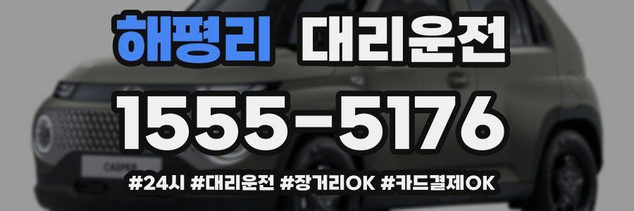 해평리 대리운전