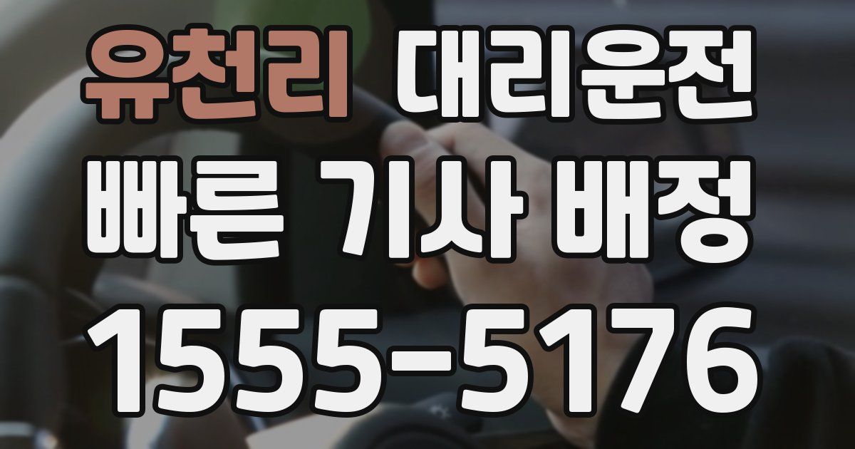 일일대리기사