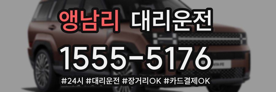 앵남리 대리운전